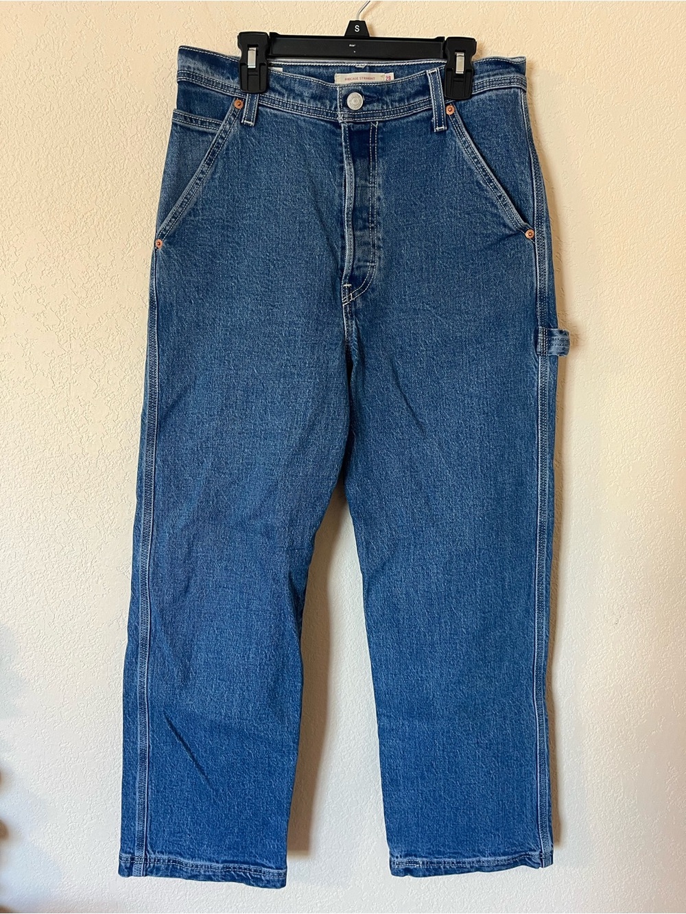 Levi Cargo Ribcage Straight Jeans